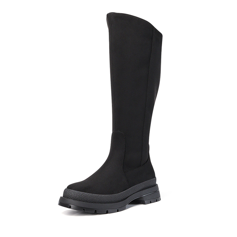 Chunky Knee High Boots Women's Lug Sole BootsDream Pairs